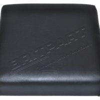 Sedile (base  anteriore laterale standard, fissaggio a perno, regolabile, nero
