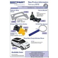 Offerte speciali Britpart Febbraio 2012.